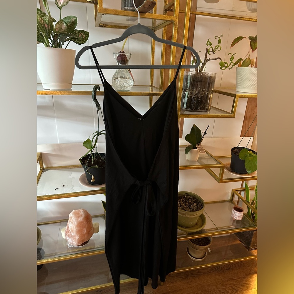 Long black dress S